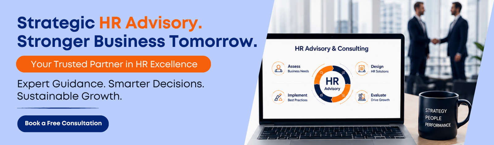 Strategic HR Advisory. Stronger Business Tomorrow.